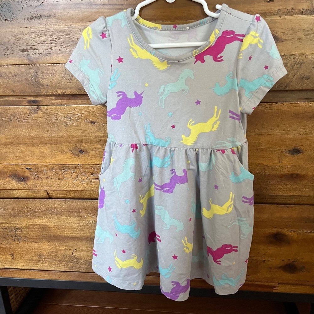 Toddler 3T dress bundle unicorn print
